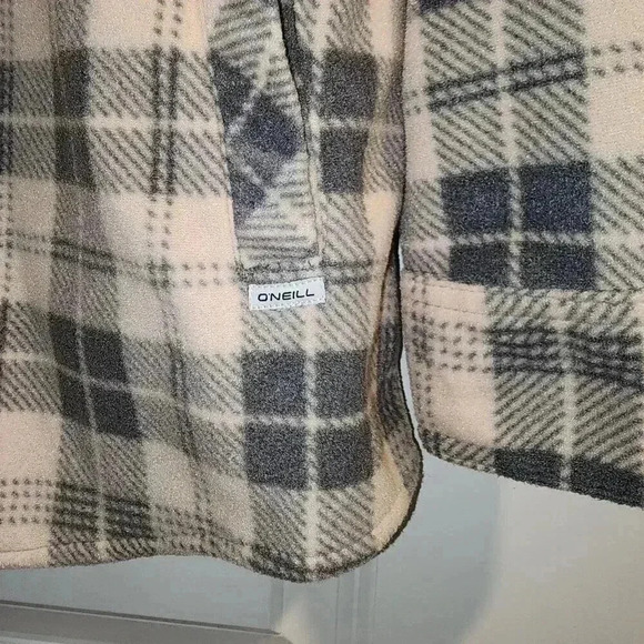 O’Neill Long Sleeve Super Fleece - Pink and Grey - Large - Picture 3 of 4